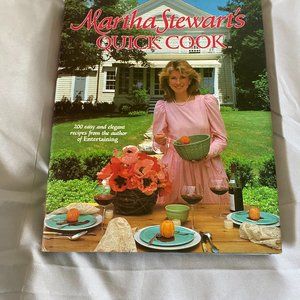 Martha Stewart Hardcover Quick Cook Cookbook